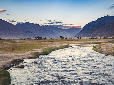 A Sunset over Nubra